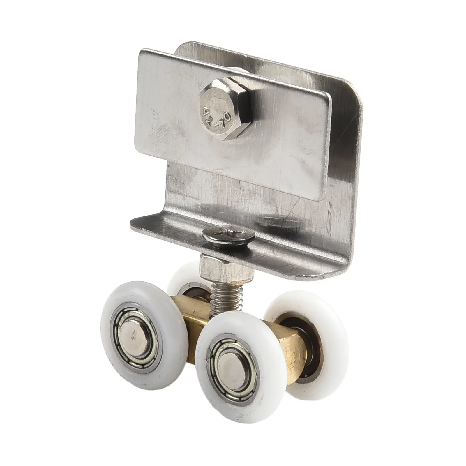 Ролик для раздвижных дверей четырехколесный подвесной ролик душевой комнаты