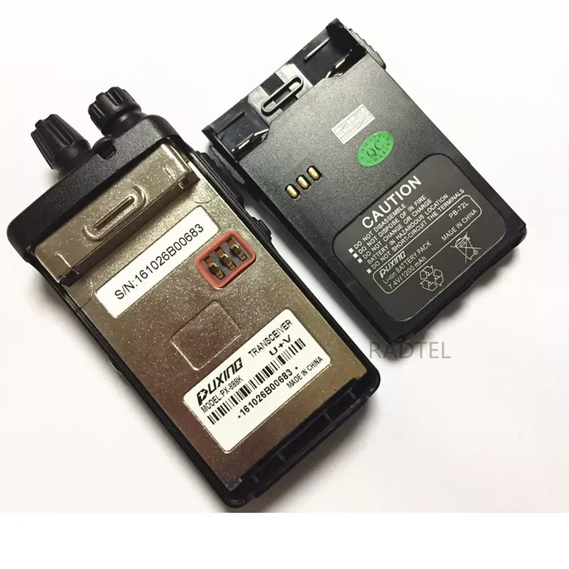 PX 888K Dual Band Handheld Two Way Radio Px-888k 136-174mhz 400-480mhz Transceiver Walkie Talkie PX888K