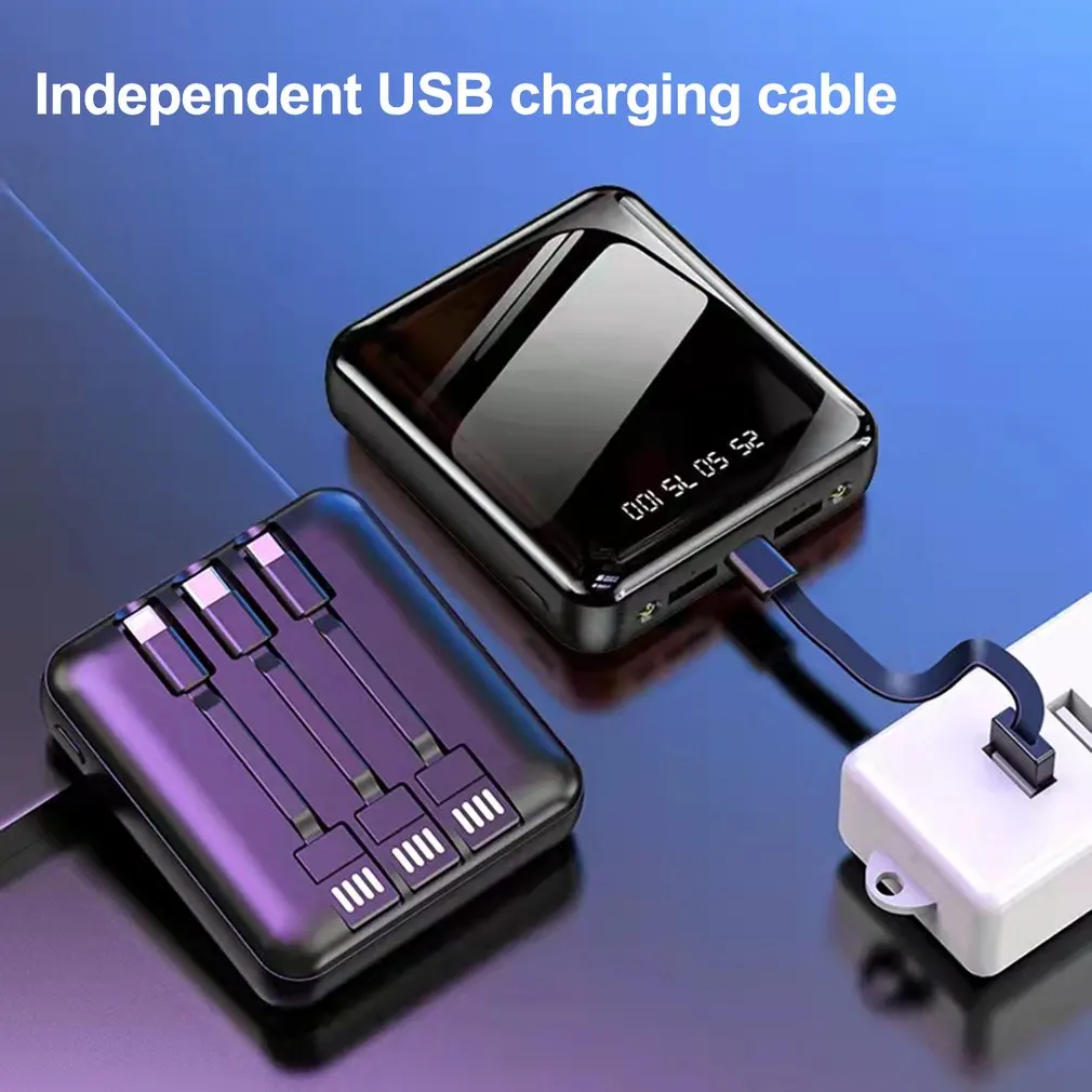 

DIY Mobile Power Nesting Material Welding-free Mobile Charger Material Set Type-cµ Battery Box 2A Circuit Board&shell
