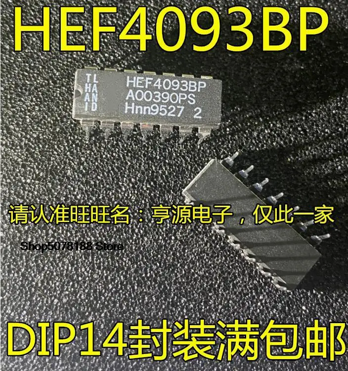 5 шт. HEF4093 HEF4093BP DIP-14 2