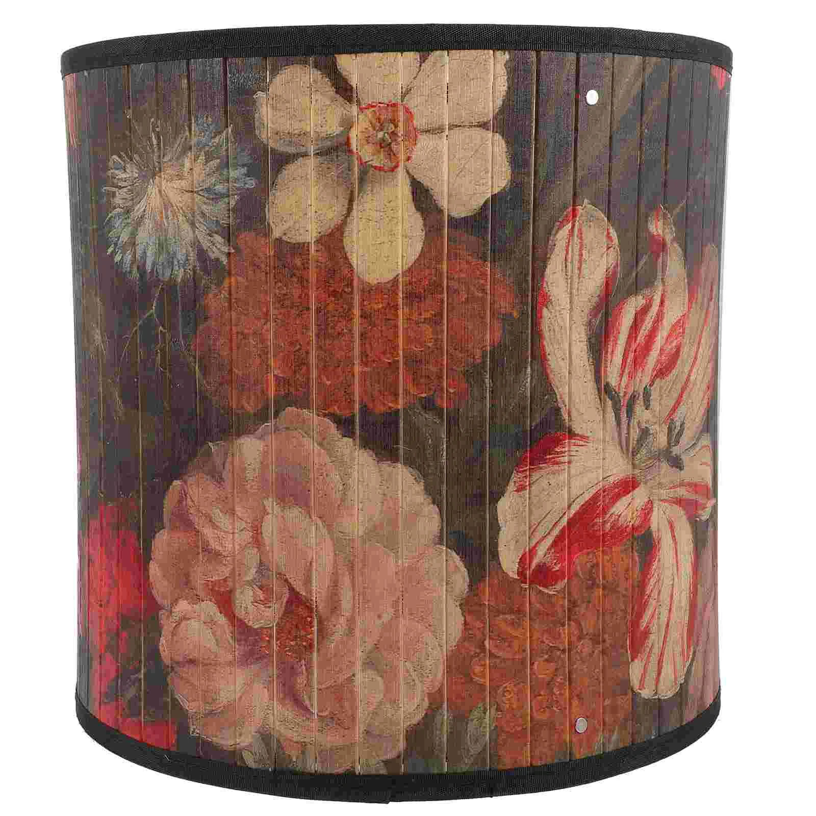 

Bamboo Lampshade Hanging Covers Decorative Ceiling Lampshades Table