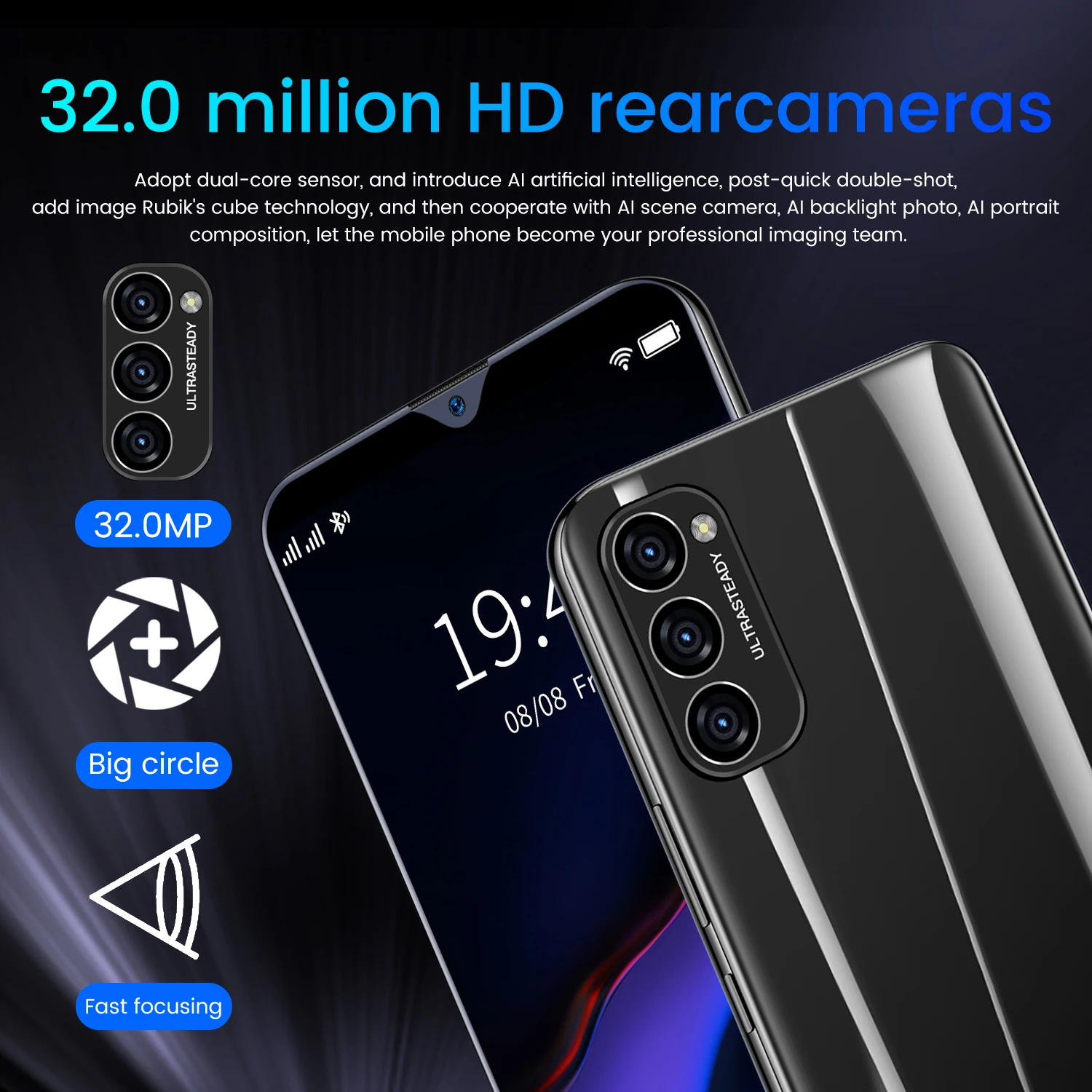 global version reno4 smartphone 8gb256gb 6 3inch android iphone cellphones mobile phone celulares vivo oppo samsung huawei free global shipping