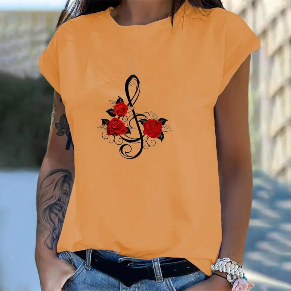 

Summer T-shirts Pullover Women T-shirts Short Sleeve Summer T-shirts