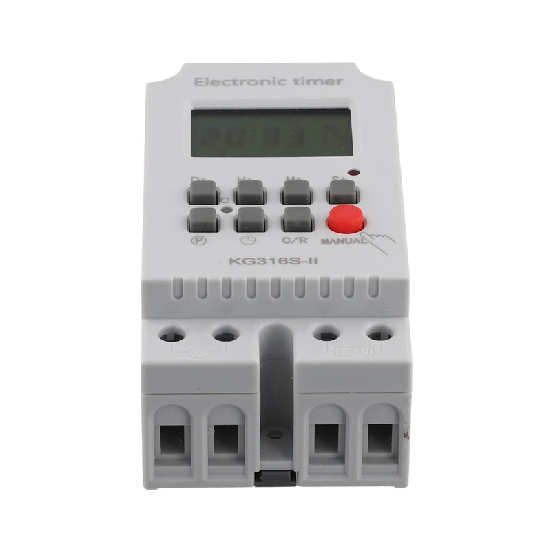 KG316S-II Time Control Switch Automatic Digital Relay Electronic Week Timer Programmable