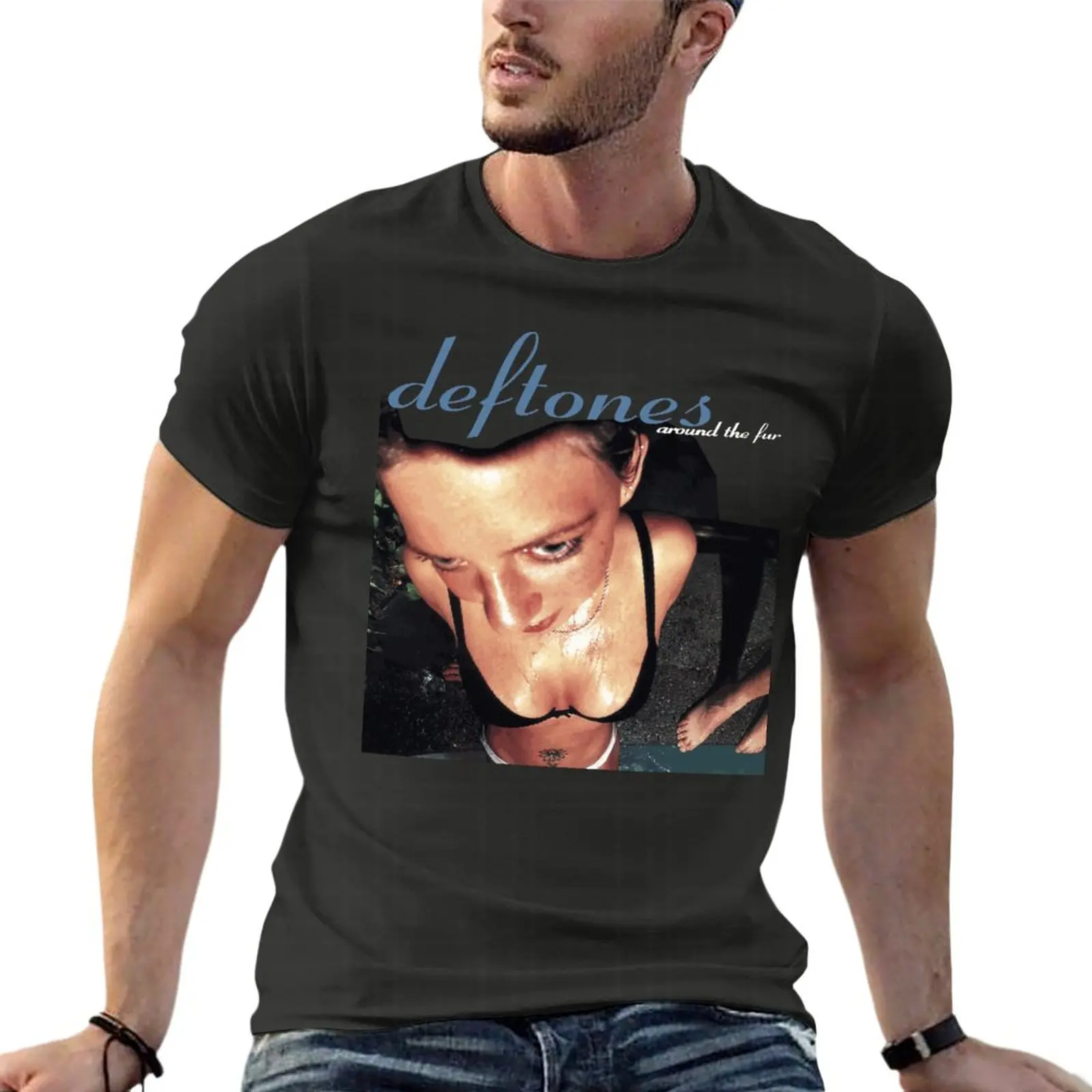 

Deftones Around The Fur Adrenaline Hard Rock Band Oversize T Shirts Printed Men'S Clothing Short Sleeve Streetwear Tops Tee