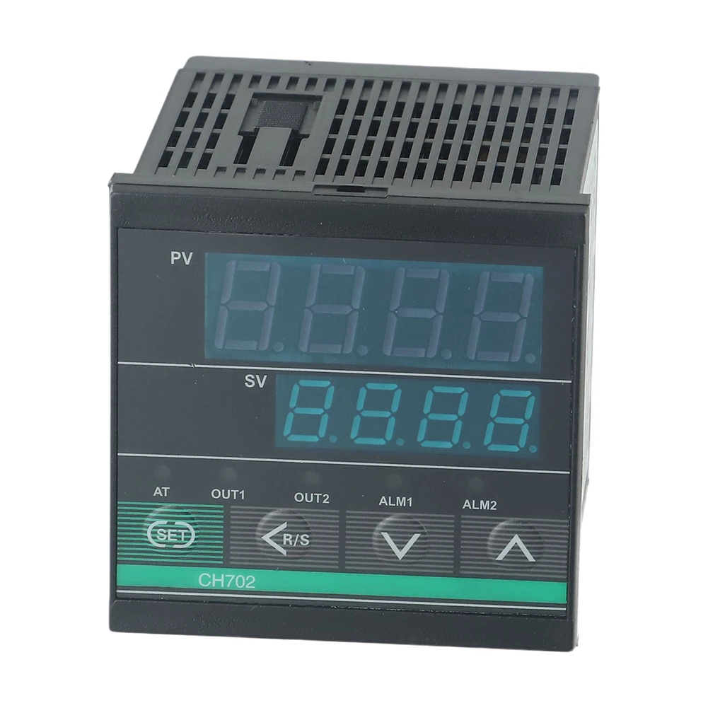 Интеллектуальный термостат CH702 Реле/SSR 2 Выхода Сигнализация PID Контроль