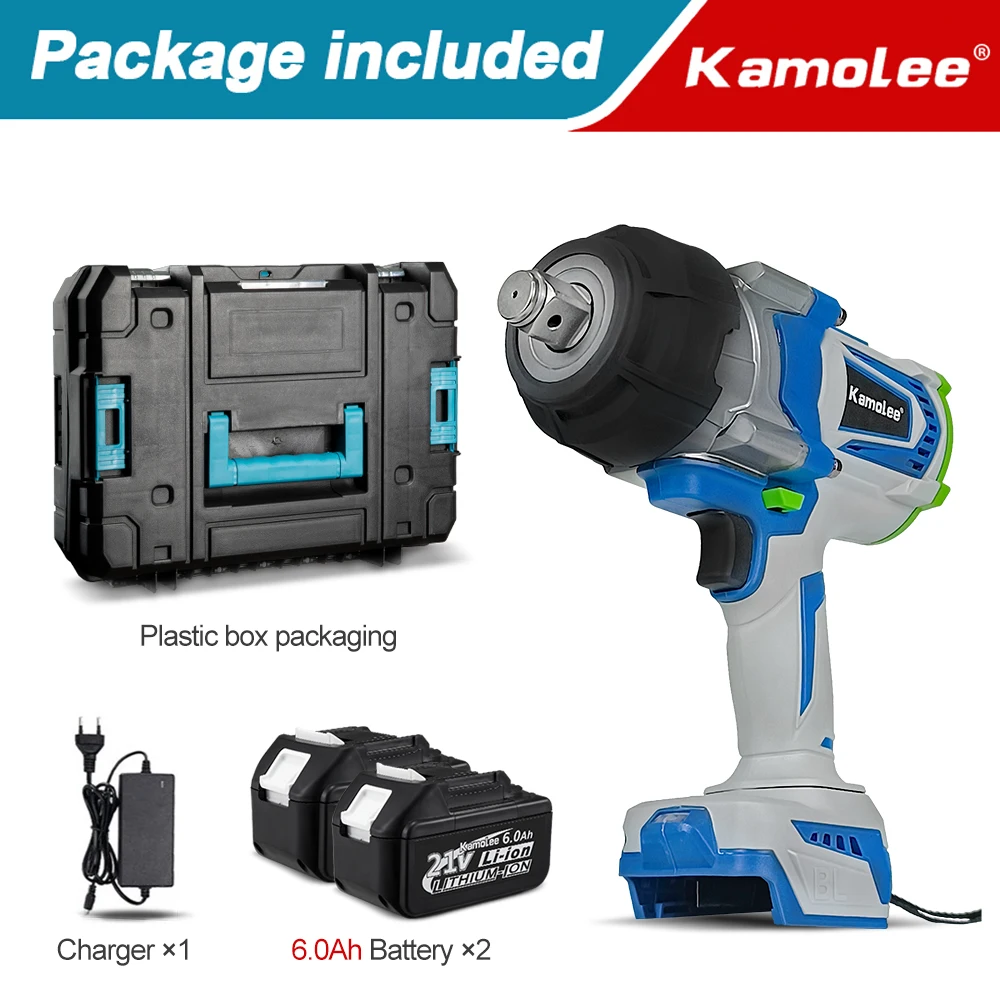 

Kamolee 4100NM бесщёточный ударный гайковерт