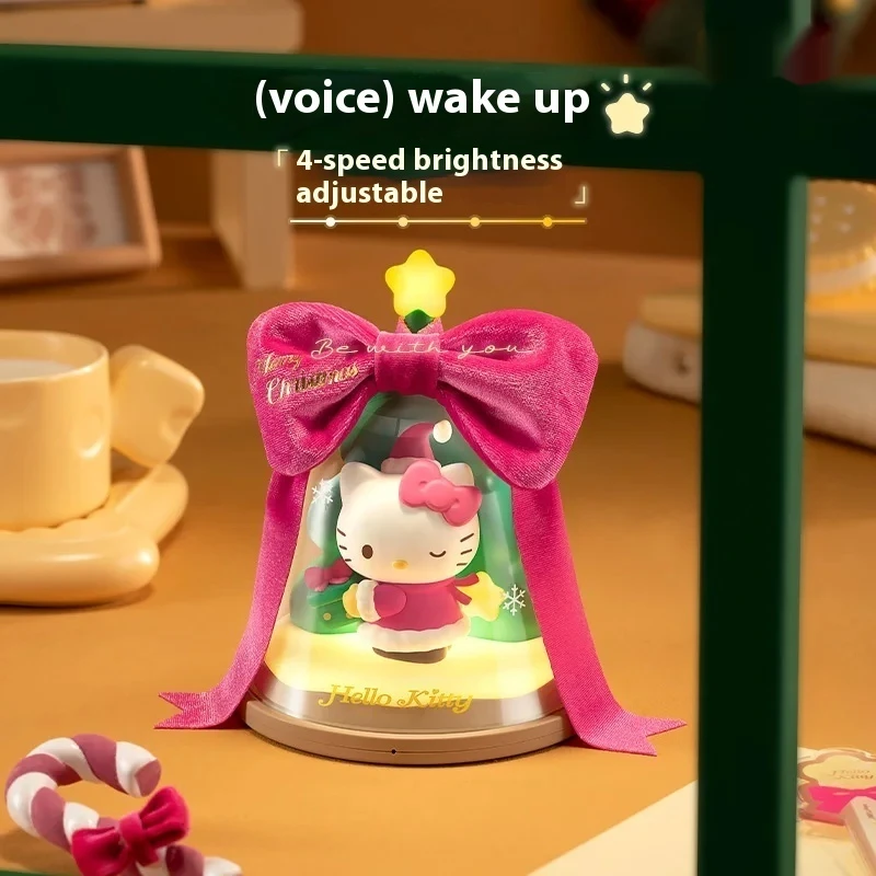 Оригинальный Hello Kitty Merry Christmas May Your Dream Come True ночник для спальни рождественский