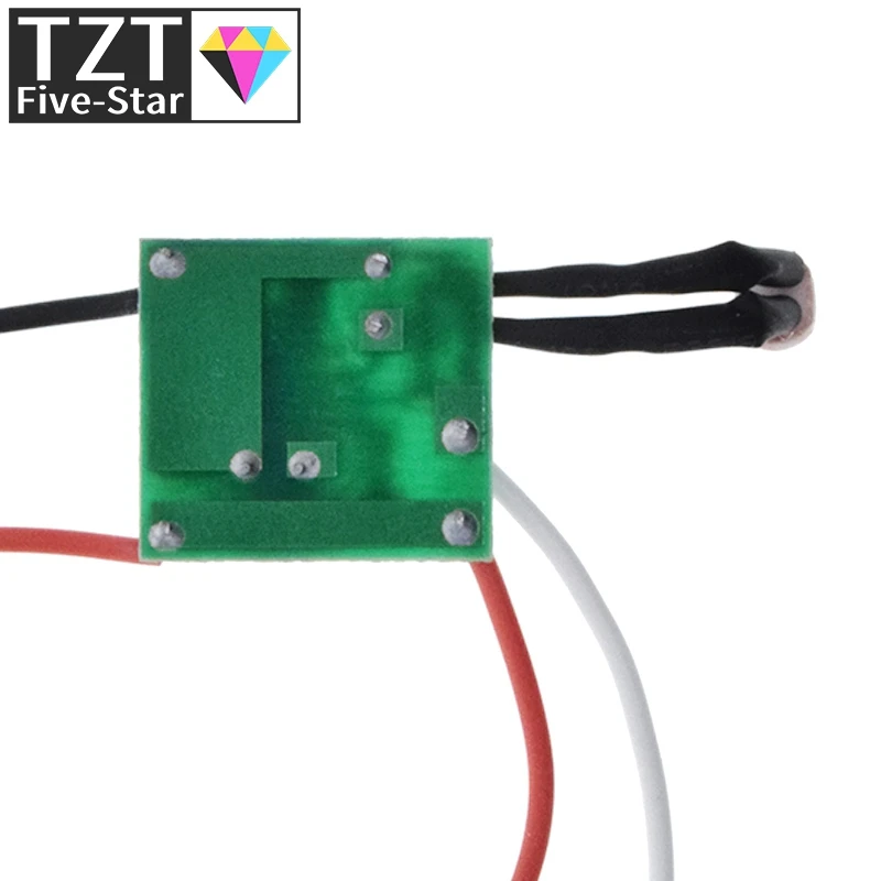 TZT DIY Низковольтный датчик управления звуком постоянного тока 3 В-30 В Светодиодный