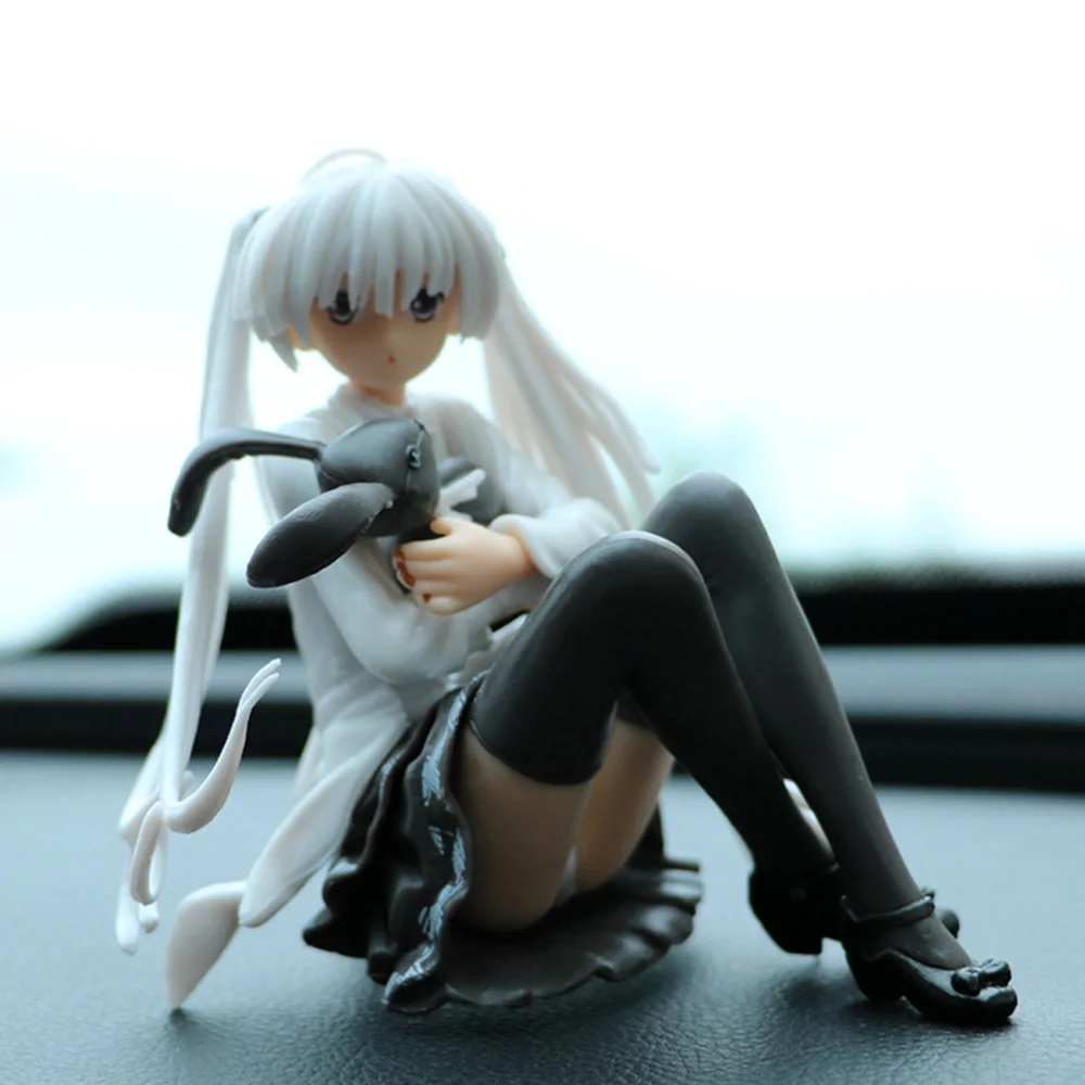 

Anime Cute Yosuga no Sora Kasugano Sora Noodle Stopper Figure Car Dashboard Anime Girl Figure Car Interior Decorations Action Fi