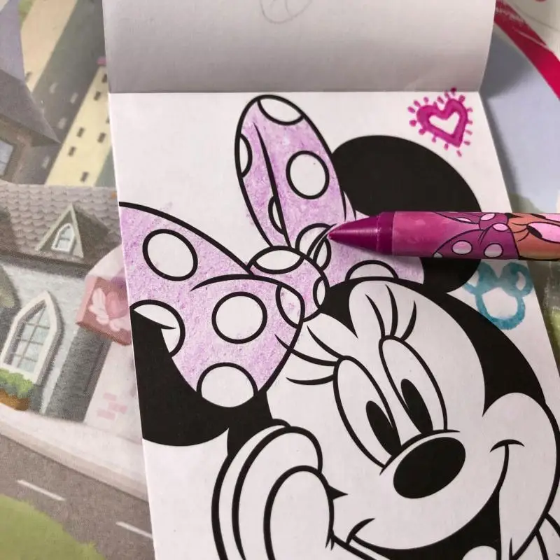 Детские восковые карандаши Disney с Микки Маусом рисование масляной пастелью