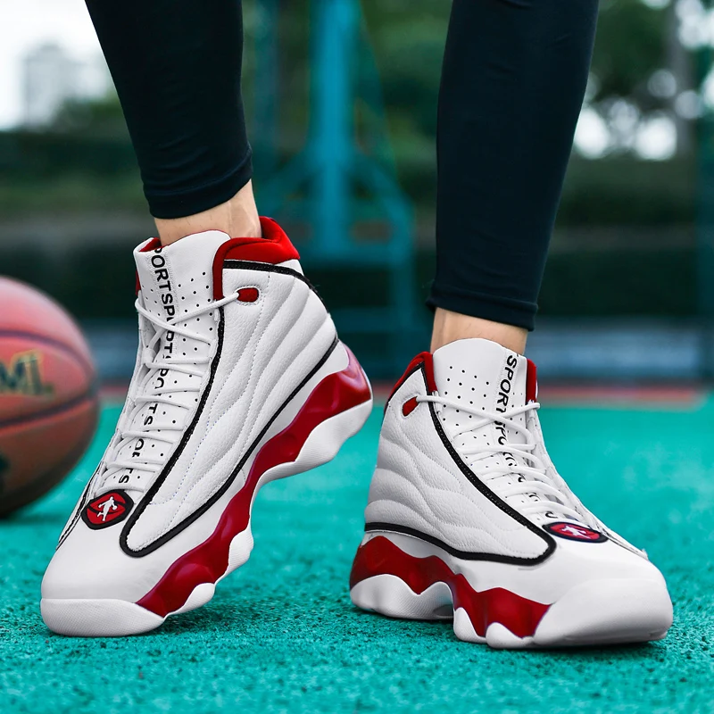 Кроссовки 13 Pro Strong мужские для баскетбола классические высокие Нескользящие