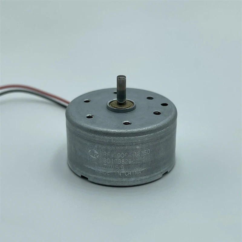 

Mabuchi RF-300FA-12350 Micro Mini 24mm Round Spindle Metal Brush Motor DC 3V-9V 5V 6V 7580RPM Slient for CD DVD Player Toy Fan