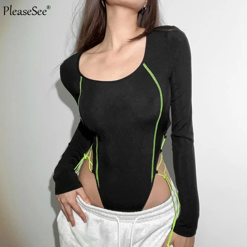 Женский облегающий короткий комбинезон для фитнеса новый модный Повседневный