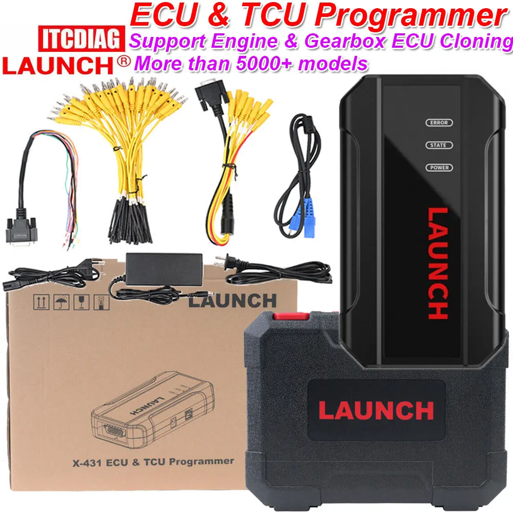 2023 Запуск X-431 ECU & TCU программатор ECUs Считывание данных/запись чтения чипа ID