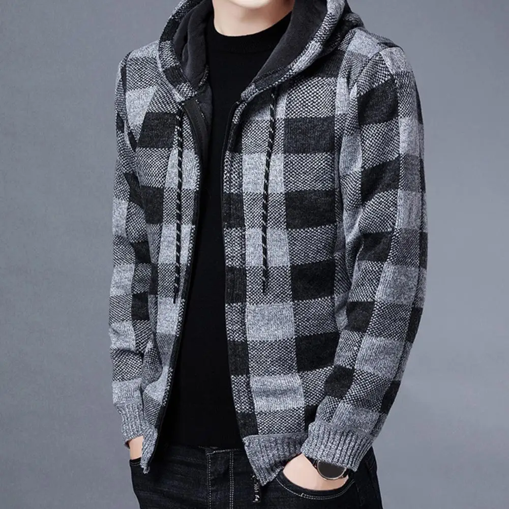 Мужской свитер модная зимняя толстовка высококачественный роскошный вязаный