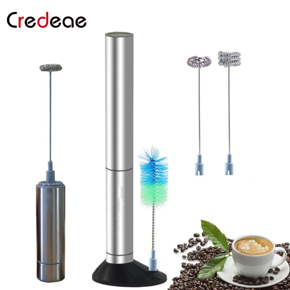 

Electric Milk Frother Handheld Foamer Coffee Maker Egg Beater Cappuccino Stirrer Portable Blender Kitchen Whisk Tool Drink Mixer