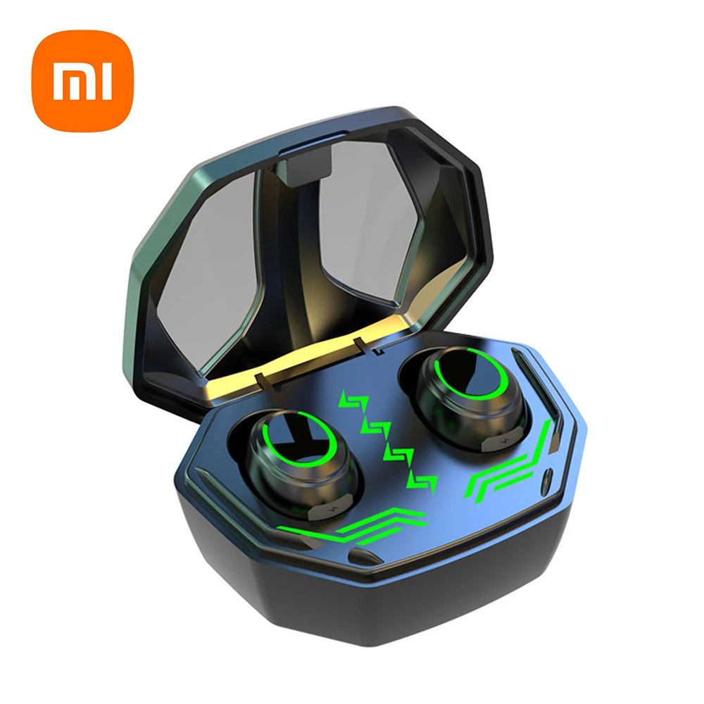 

Беспроводная мини-гарнитура Xiaomi TWS, Bluetooth наушники-вкладыши с шумоподавлением, для игр, с длительным сроком службы батареи, Спортивная Hi-Fi Му...