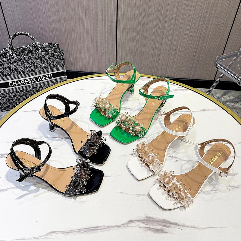 2022 Women Sandals Lady Girl Sandals Summer Women Casual Jelly Shoes Sandals Hollow Out Flats Beach Sandals High Heel Sandalias