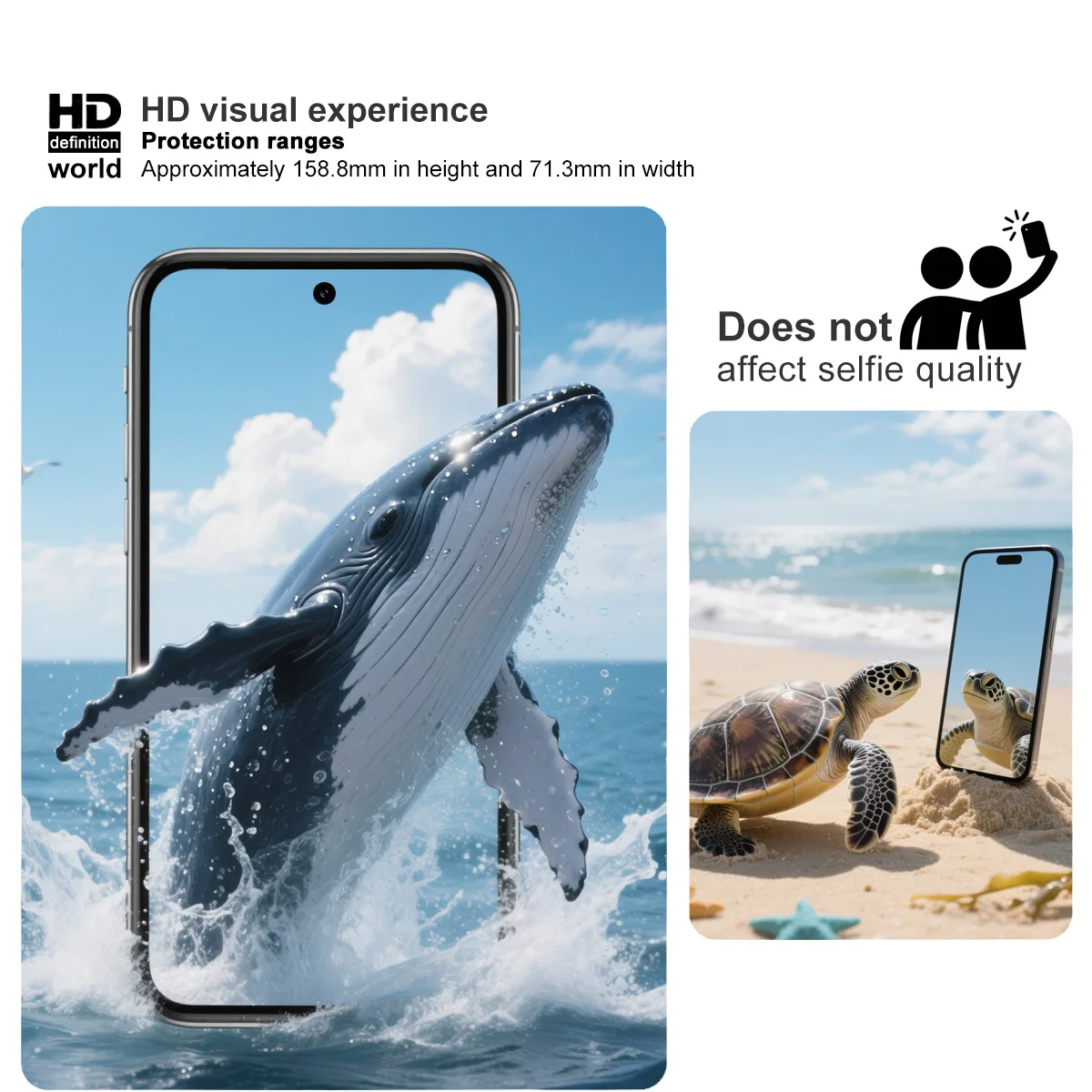 Фото Закаленное стекло для ZTE Nubia Z80 Z70 Z60S Z50S Ultra Pro 5G, защитная пленка с защитой от царапин, олеофобное покрытие FM0001 №3