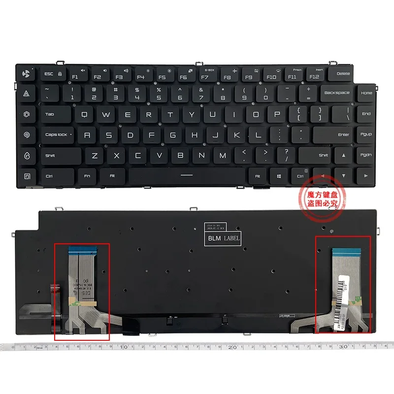 

New US Keyboard with Backlight for Xiaomi Mi Gaming Notebook 15.6" TM1801 171502 XMG1902 MIM17L9 171502-AA AETMAU00110