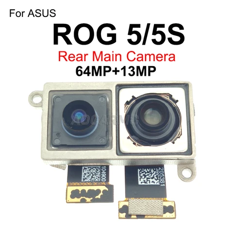 Aocarmo фронтальная камера для ASUS ROG Phone 5 5s ROG5S ROG5 I005DA задняя камера заднего вида, гибкий кабель, запасная часть ZS673KS ZS676KS