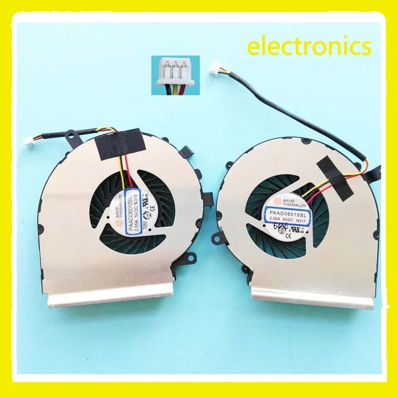Новый оригинальный вентилятор для процессора MSI GE72 GE62 PE60 PE70 GL62 GL72 GP62 2QE 6QG MS 1794 MS-1795