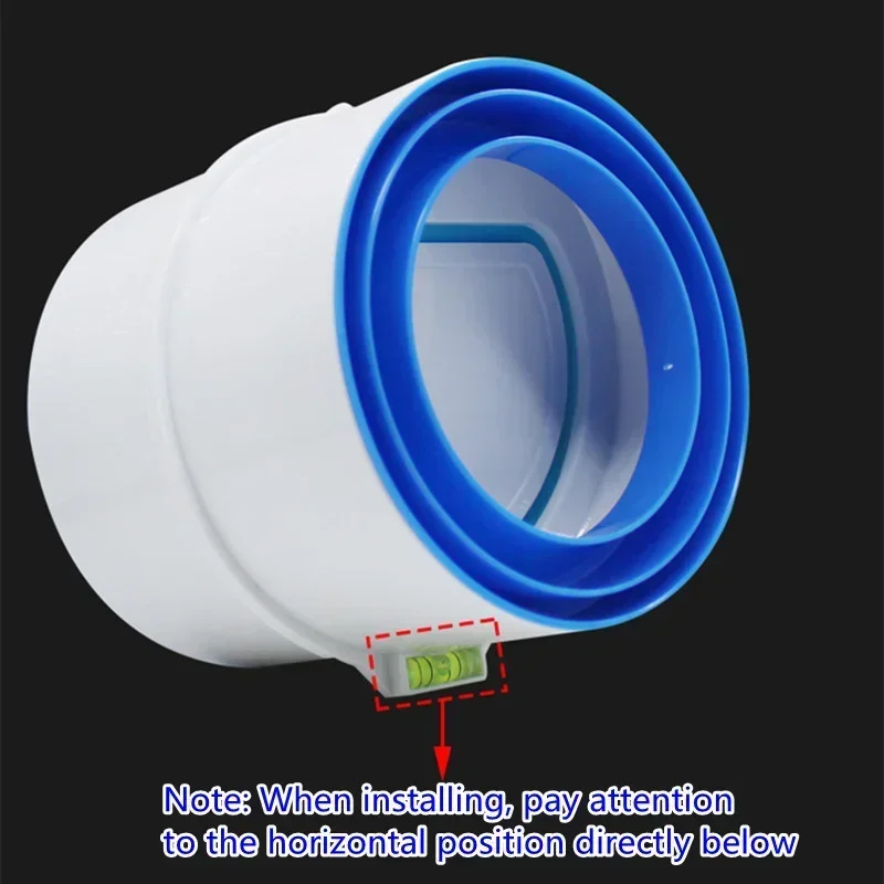 

Обратный клапан для вентилятора из ПВХ 75/110 мм