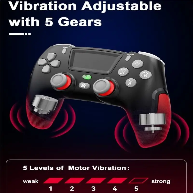 

Wireless Game Controller For PS4 Slim/Pro Dual Vibration Gamepad PC USB With Six Axis Gyroscope Joystick Gift Ps4 Accessories