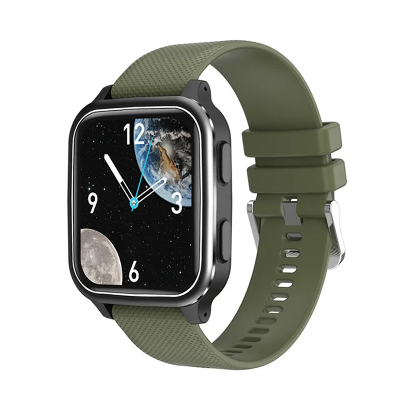 

HT1 Smart Watch Men Full Touch Screen Smartwatch IP68 Waterproof Sports Fitness Tracker Health Monitor For Android iOS