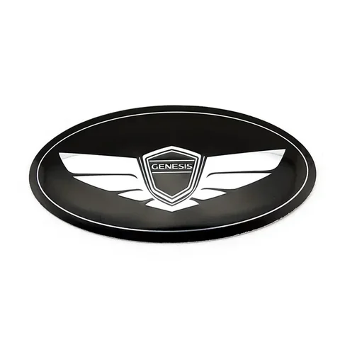 1 шт. автомобильный руль, центральный логотип, эмблема, наклейка для Hyundai GENESIS Coupe Elantra Sonata Kona I30 IX30, акцентный декоративный значок