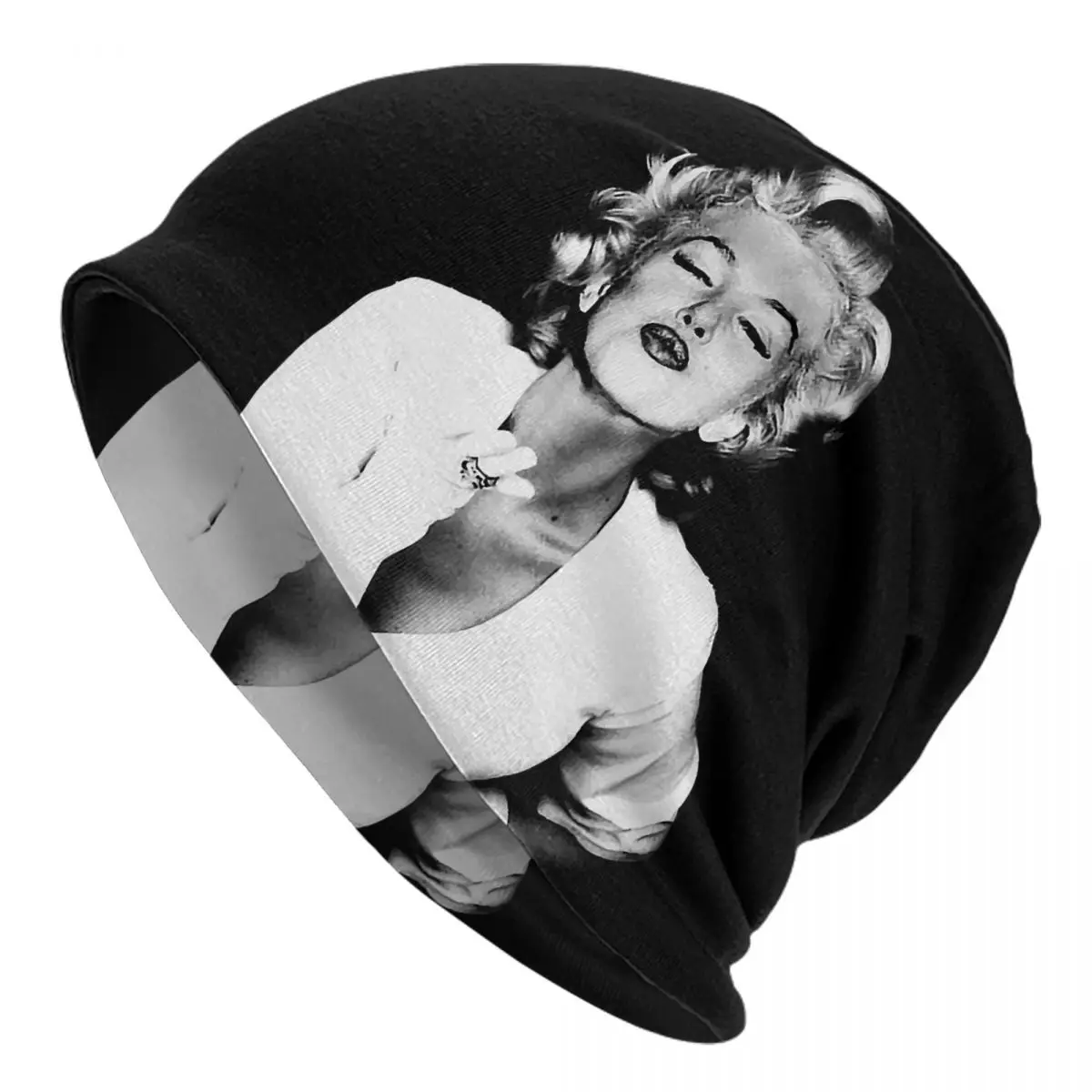 Marilyn Monroe Adult Men's Women's Knit Hat Keep warm winter Funny knitted hat