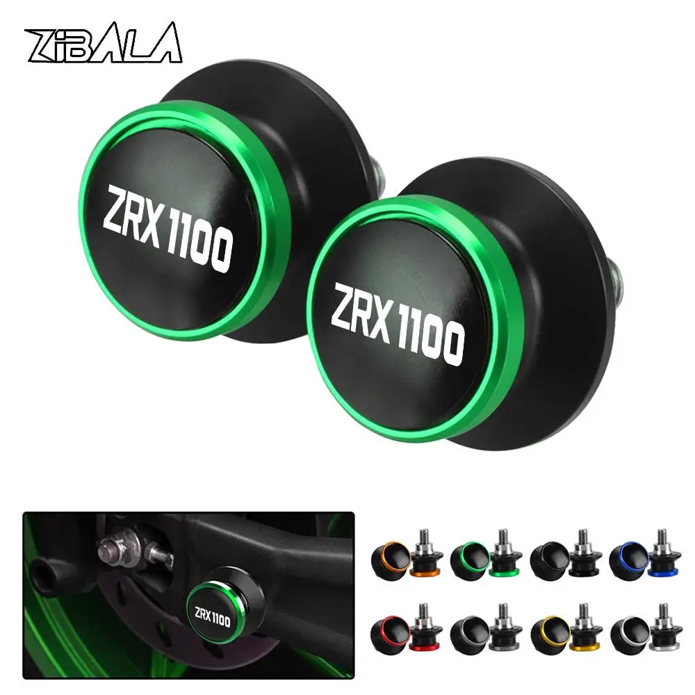 

ZRX-1100 Motorcycle 10mm CNC Alumiunm Accessories Swingarm Spools Sliders Stand Screws For Kawasaki ZRX1100 ZRX 1100 1999-2000