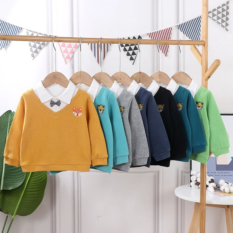 

Autumn Winter 2023 Baby Boy Girl Clothes Cartoon Costume Tee Tops Shirts for Kids Girl Boy Hoodis Toddler Sweatsuit Clothing