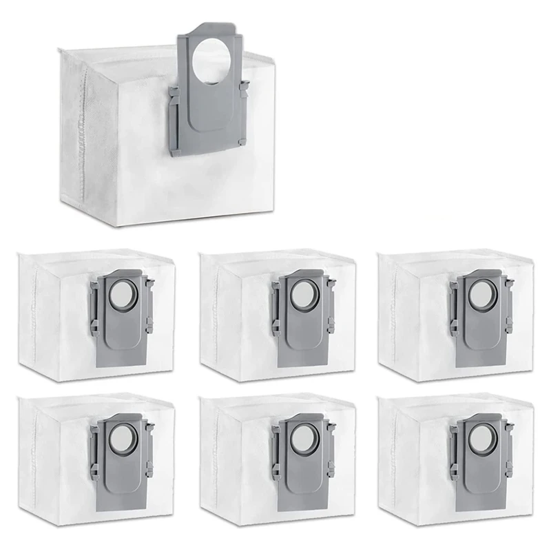 

Dust Bags For Roborock S7 Maxv Ultra/S7 Pro Ultra/Q7 Max+/G10S Pro,Large Capacity Dust Bags Vacuum Cleaner Spare Parts