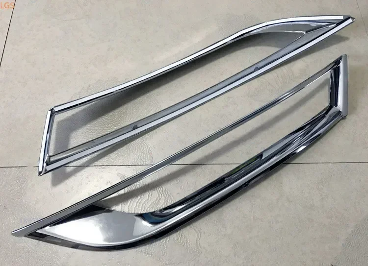 Для Volkswagen Passat 2011-2015 ABS Chrome перед противотуманными фарами декоративная рамка