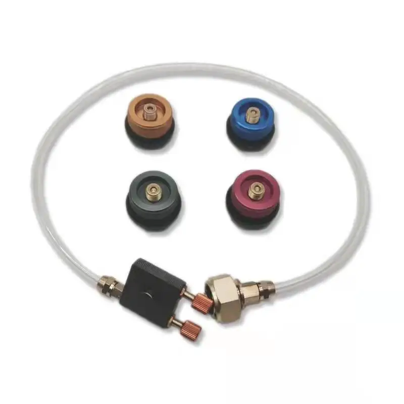 

Outdoor Camping Gas Stove Propane Refill Adapter With Pressure Relief Valve Gas Tank Inflatable Valve For Stove Accessories