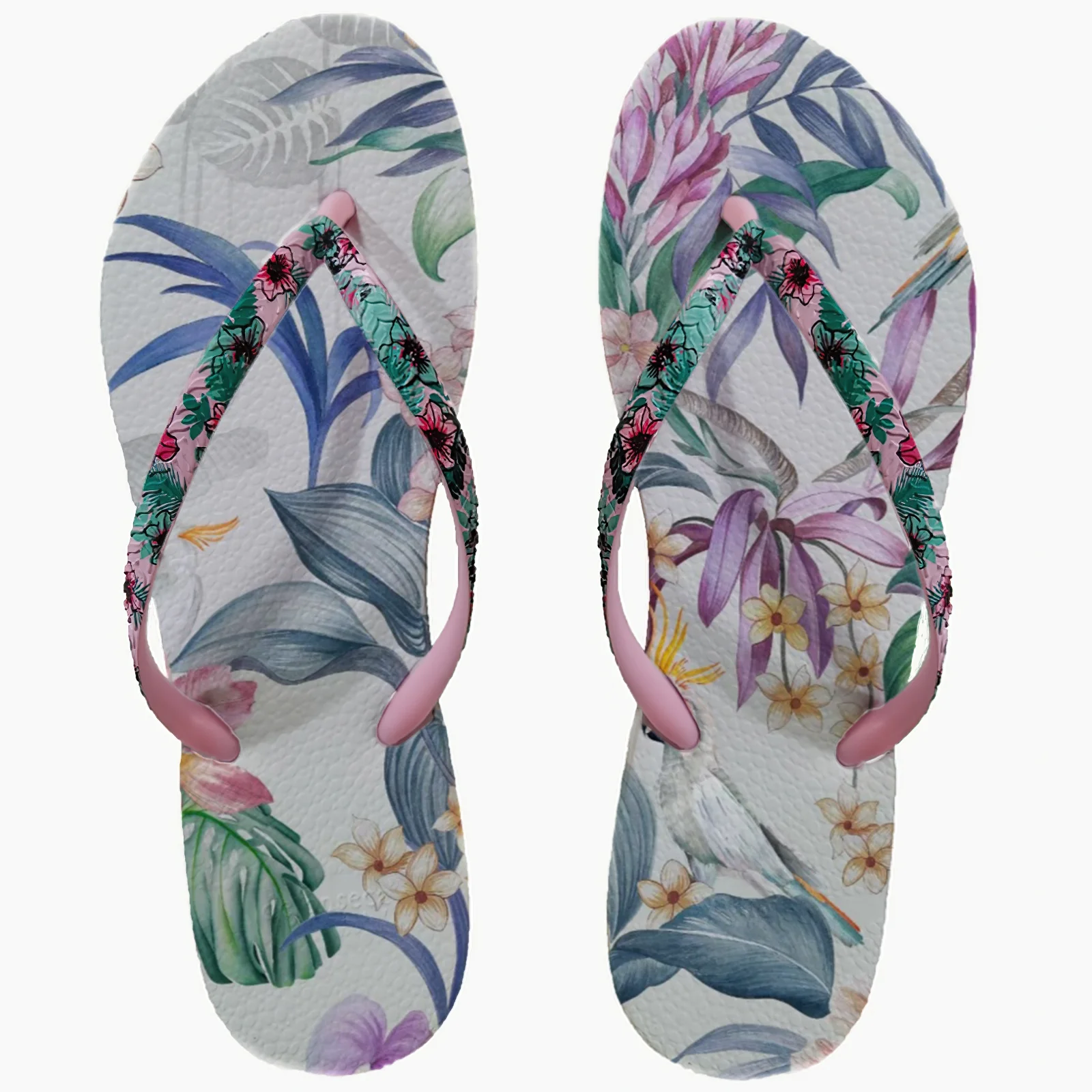 Сандалии пляжные женские летние шлепанцы на нескользящей подошве из ЭВА