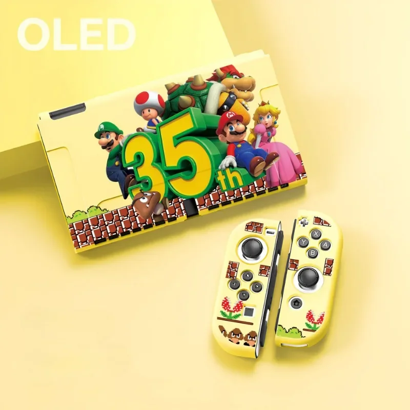Фото Creative Marios Периферийные устройства Nintendo Switch Защитный чехол Switcholed Защитный чехол ТПУ OLED Soft Shell Декоративные изделия №1