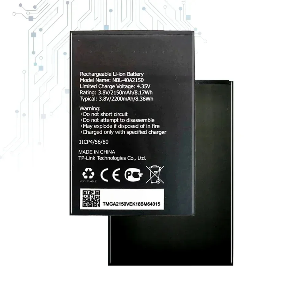 Сменный аккумулятор NBL-40A2150 2150 мАч для TP-Link Neffos C5 Plus