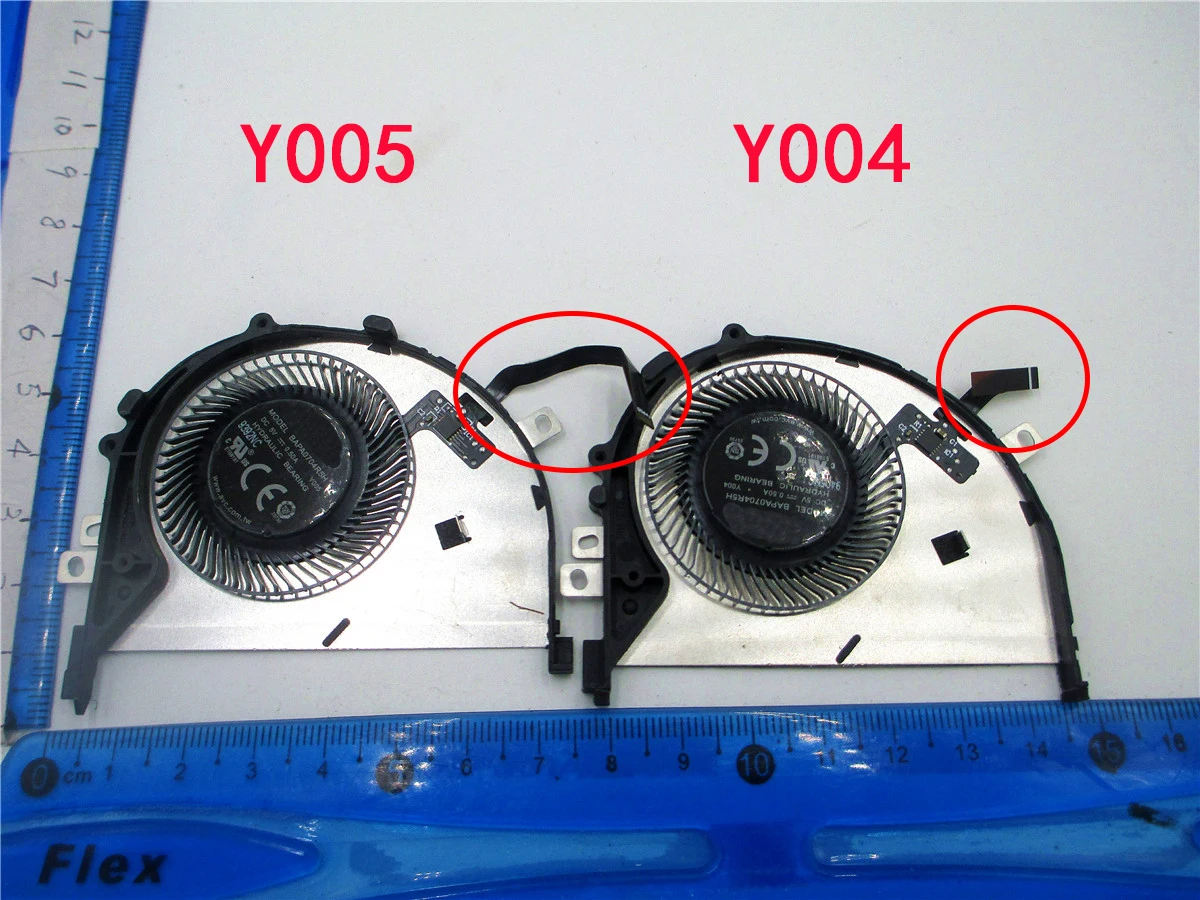 Вентилятор охлаждения процессора ноутбука для BAPA0704R5H Y001 BAPA0704R5H Y005 Y004 BAPA0905R5H Y001