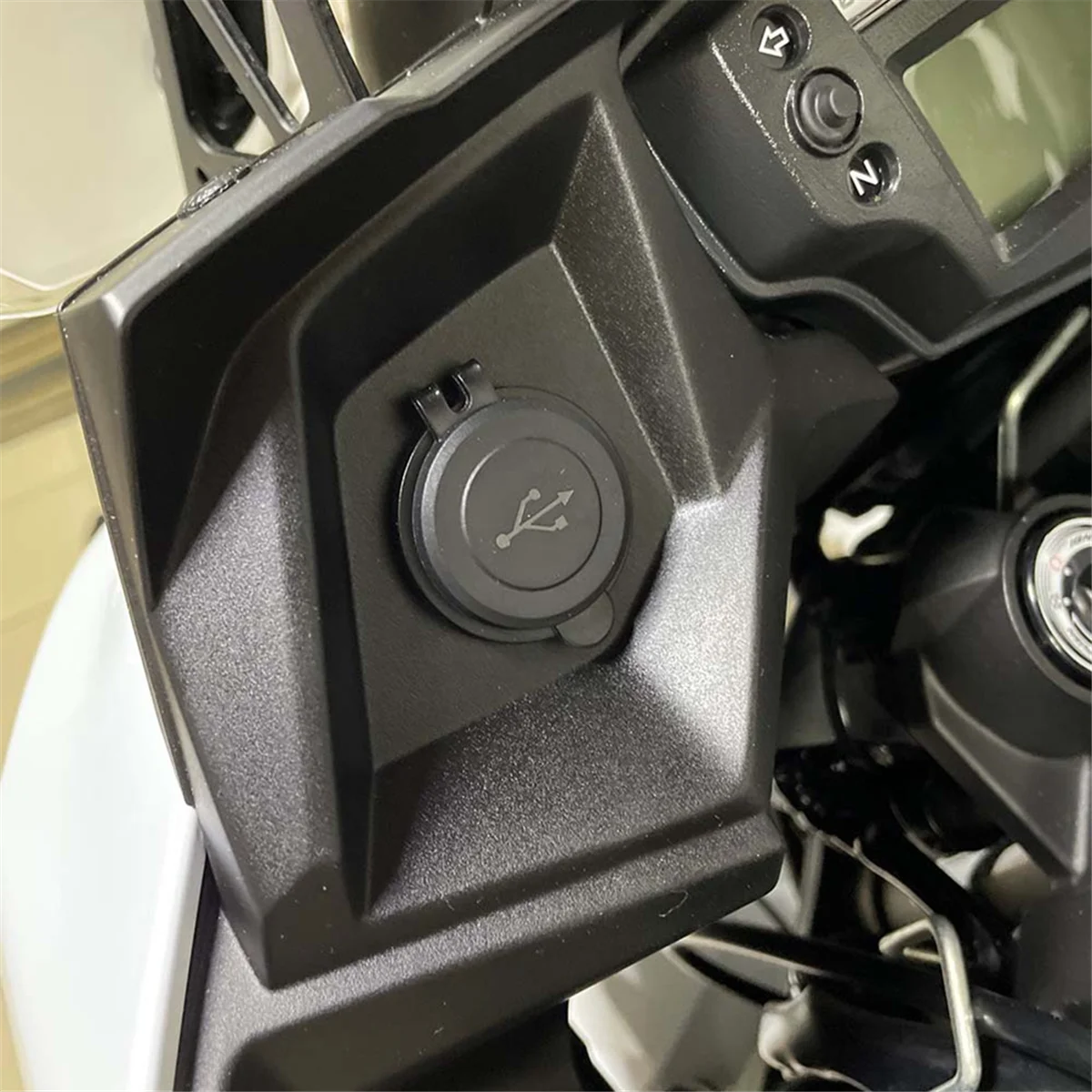Двойное USB-разъем для зарядного устройства мотоцикла адаптер-переходник Kawasaki Versys