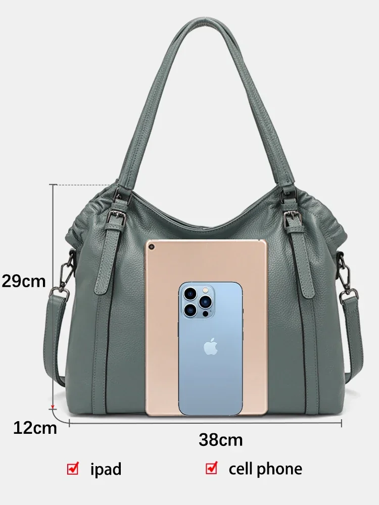 Модная Красная Женская Сумка Через Плечо Zency Из Натуральной Кожи