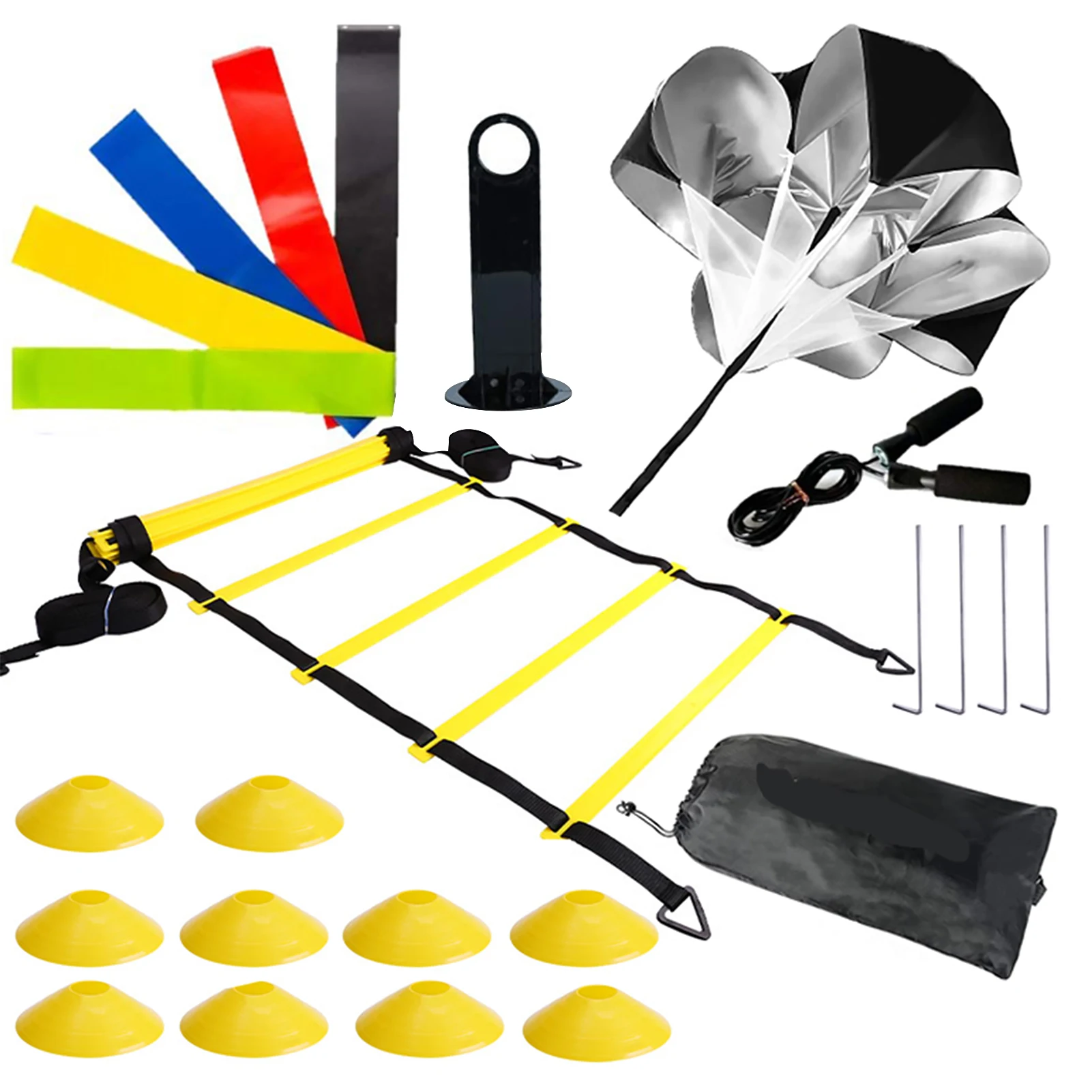 Hockey Soccer Cones Jump Rope