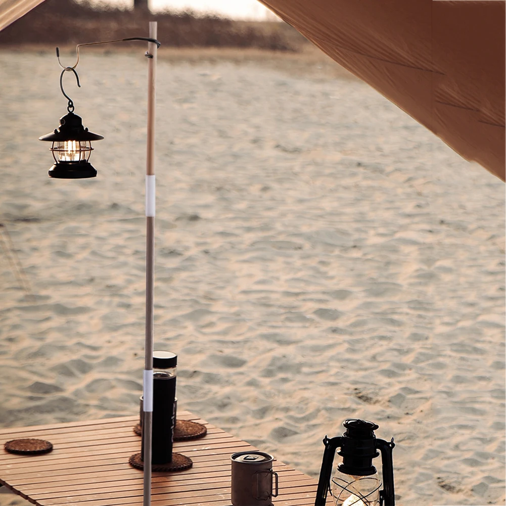 

Портативная съемная подставка из орехового дерева для кемпинга