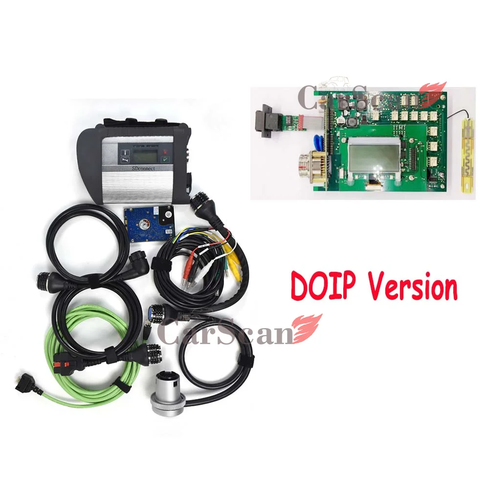 Kit DOIP for MB STAR C4 PLUS 16pin obd2 main cable For mb star c4 SD connect update function new cars test |