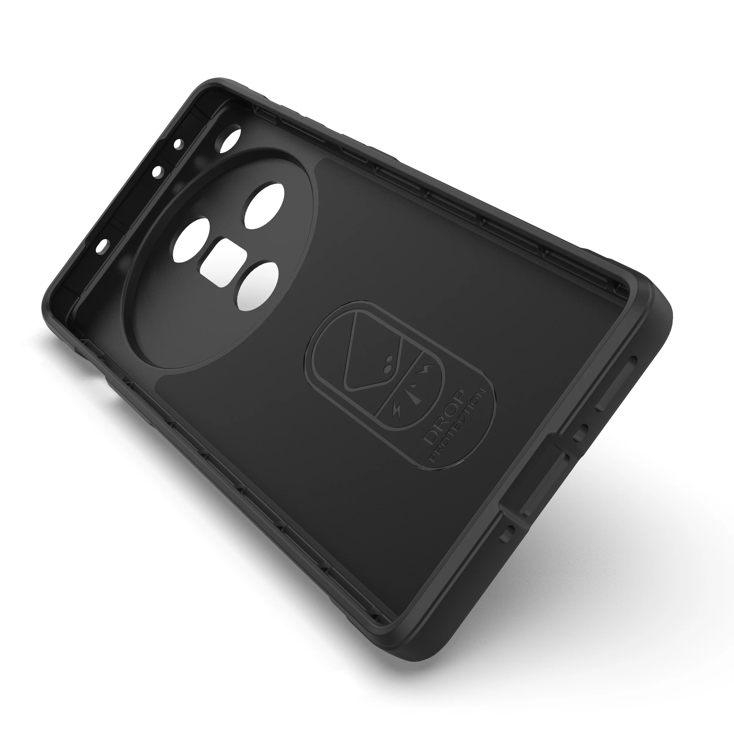 Для OPPO Find X7 чехол для Funda Shell Soft TPU приятный кожи противоударный задний