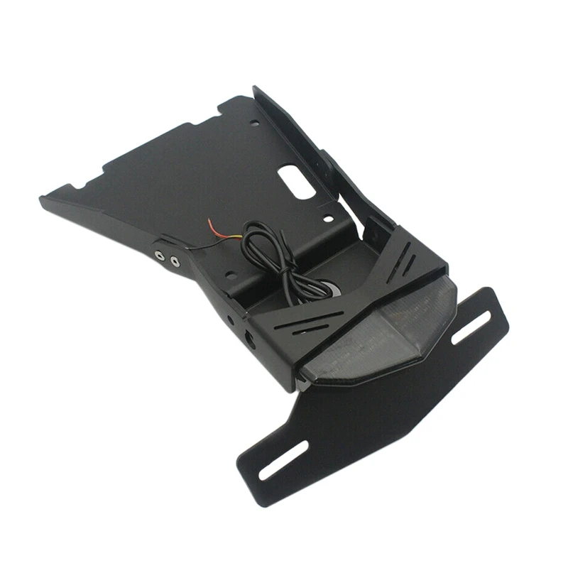 

Motorcycle Tail Mount License Plate Bracket Brake Rear Lamp Taillight For-BMW R NINE T R9T 2014-2018