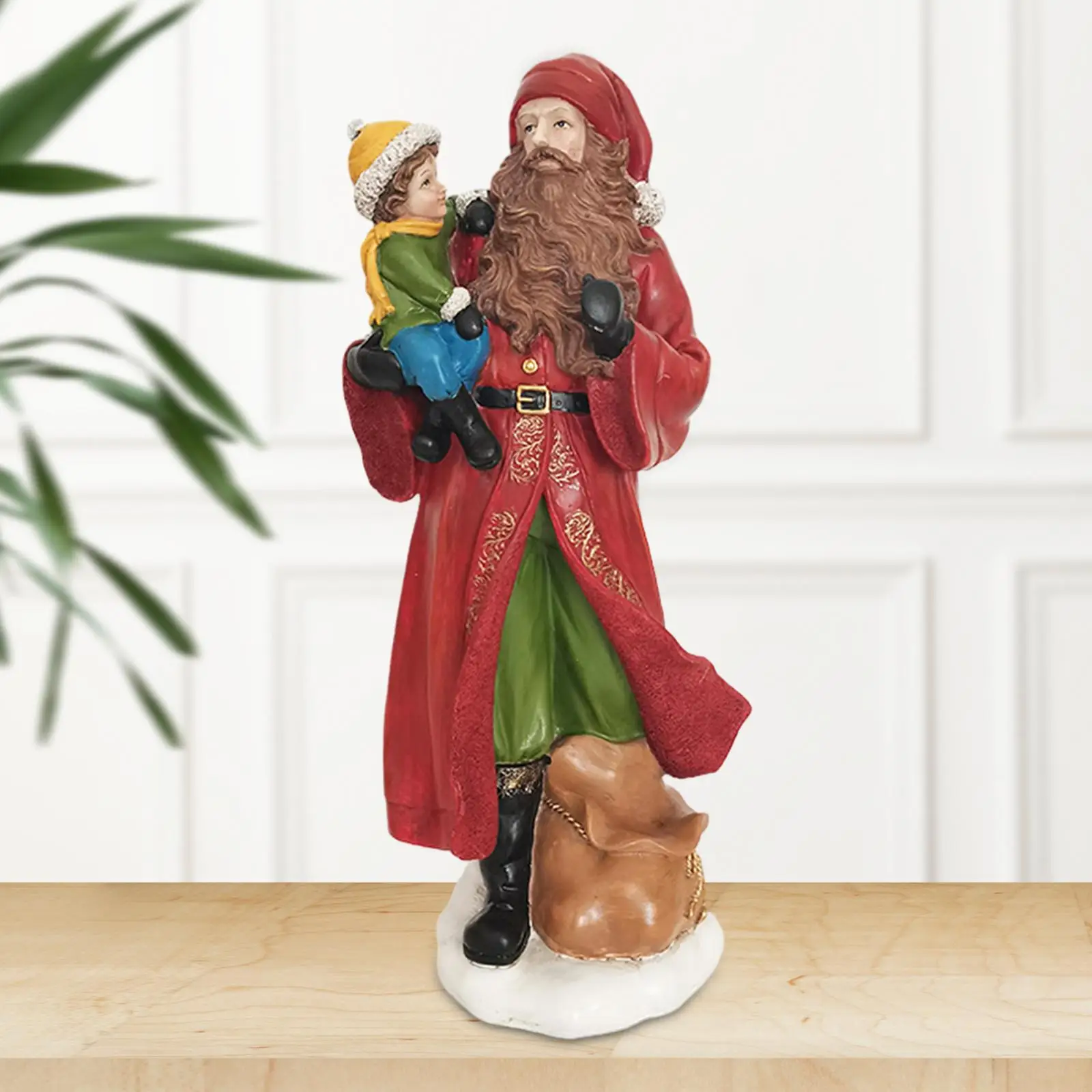 

Saint Joseph Carrying Child Jesus Figurines Statues for Christmas Decorative