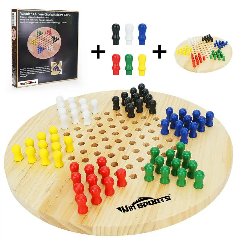 

Checkers Classic Wooden ,Whole Family -11.5 inch